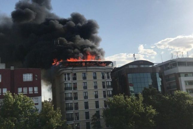 media-ankara-otel-yangin