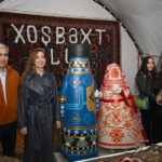 Leyla Əliyeva və Arzu Əliyeva Beynəlxalq Xalça Festivalını ziyarət ediblər
